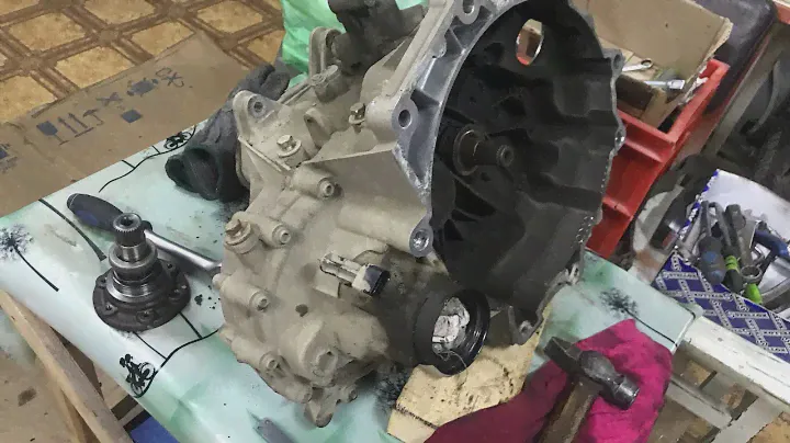 Снятие коробки Volkswagen Polo IV 4. Замена сальников привода. 23.09.22
