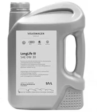 Масло моторное синтетическое VAG Longlife III SAE 0W-30 5л