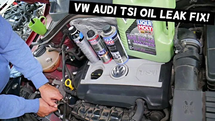 VW AUDI TSI OIL LEAK FIX AUDI A3 A4 A5 Q3 Q5 VW GOLF TIGUAN JETTA BEETLE PASSAT CC