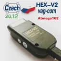 VAG COM 21,3 VAGCOM 20,12 Vag HEX V2 USB интерфейс для VW AUDI Skoda Seat VAG 20.4.2 Чешский английский ATMEGA162 + 16V8 + FT232RQ (art.: 3920b3737d4c6)