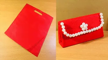 How to Make Purse from Cloth Bag | DIY Cloth Bag Purse - Very Simple